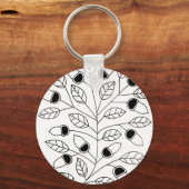 Acorneboom Sleutelhanger (Voorkant)