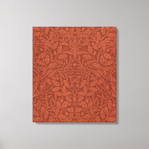 Acorns and Oak Leaves (van William Morris) Canvas Afdruk