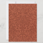 Acorns and Oak Leaves (van William Morris) Kaart (Voorkant)