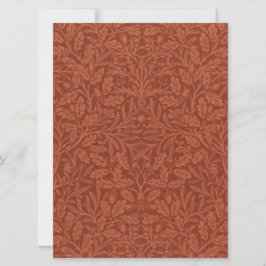 Acorns and Oak Leaves (van William Morris) Kaart