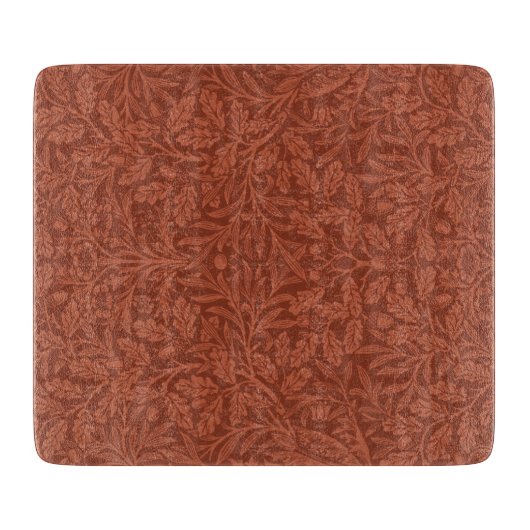 Acorns and Oak Leaves (van William Morris) Snijplank (Voorkant)