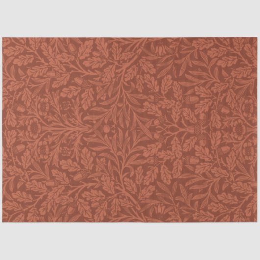 Acorns and Oak Leaves (van William Morris) Tissuepapier (Voorkant)