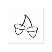 Acorns Art Stamp Rubberstempel (Afrduk)
