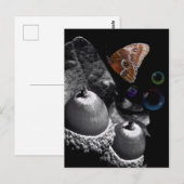 Acorns Butterfly en Bubbles Briefkaart (Voorkant / Achterkant)
