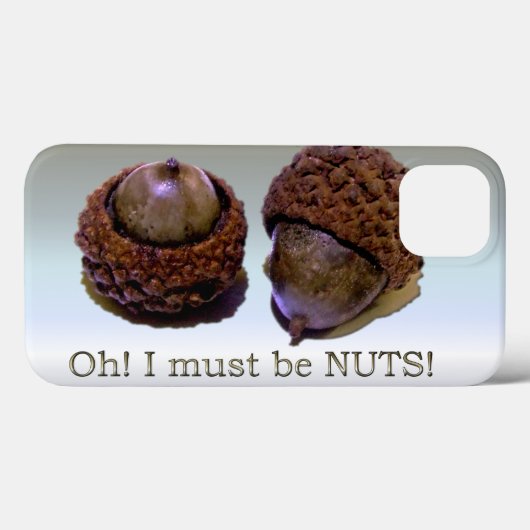 Acorns - Oh, ik ben vast nuts Case-Mate iPhone Case (Achterkant (horizontaal))