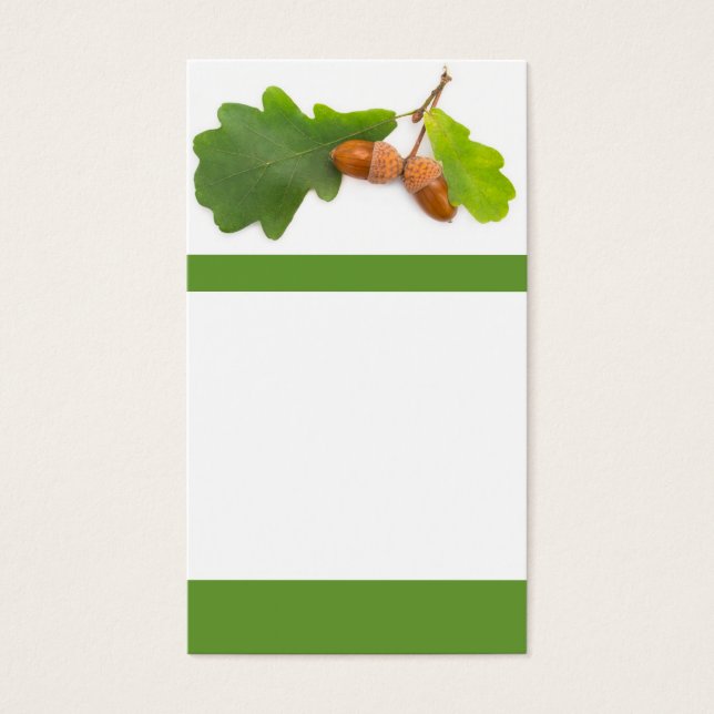 Acorns Visitekaartjes (Voorkant)