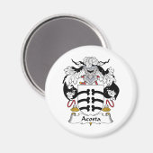 Acosta Family Crest Magneet (Voorkant / Achterkant)