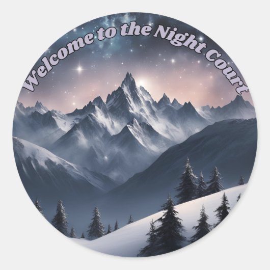 ACOTAR Night Court Sticker (Voorkant)