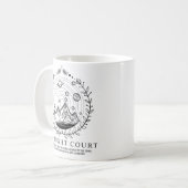 ACOTAR Quote Keramische Mok (Voorkant links)