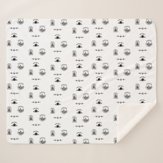 ACOTAR Sherpa Blanket Sherpa Deken (Voorkant (horizontaal))