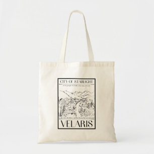 ACOTAR Velaris Stad van Starlight naar de sterren Tote Bag