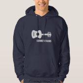 Acoustic Blues Hoodie (Voorkant)