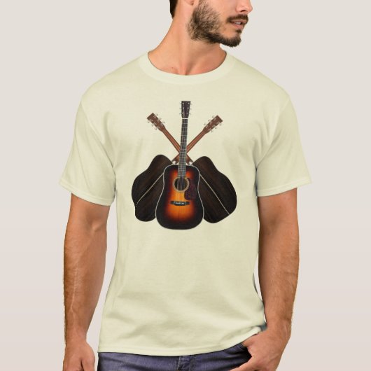 Acoustic Guitar Array Shirt (Voorkant)