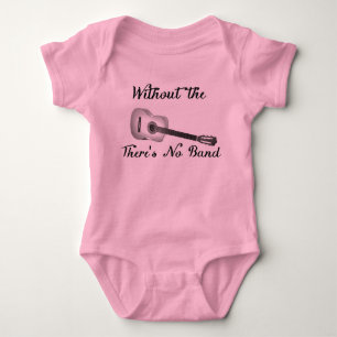 Acoustic Guitar Baby Tutu Bodysuit