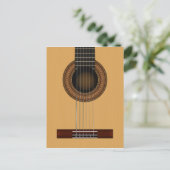 Acoustic Guitar Briefkaart (Staand voorkant)