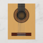 Acoustic Guitar Briefkaart (Voorkant)