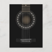 Acoustic Guitar Briefkaart (Voorkant)