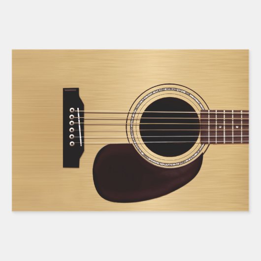 Acoustic Guitar Bundle Inpakpapier Vel (Voorkant)