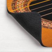 Acoustic Guitar Closeup Muismat (Hoek)