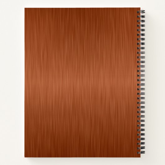 Acoustic Guitar Custom Notitieboek (Achterkant)