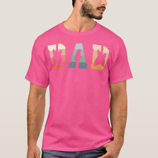 Acoustic Guitar Dad Guitarist Musical Instrument M T-shirt