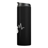 Acoustic Guitar Heart Beat Thermosbeker (Geroteerd rechts)