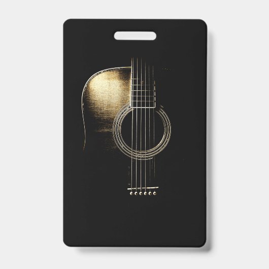 Acoustic Guitar Lite Badge (Voorzijde)