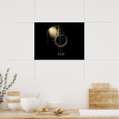 Acoustic Guitar Lite Poster (Keuken)