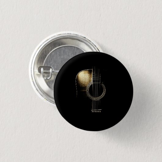 Acoustic Guitar Lite Ronde Button 3,2 Cm (Voorkant /achterkant)