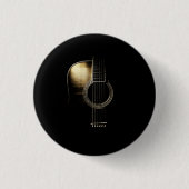 Acoustic Guitar Lite Ronde Button 3,2 Cm (Voorkant)
