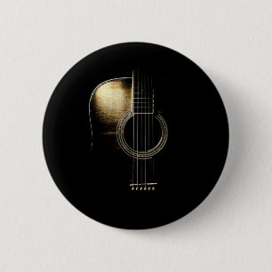 Acoustic Guitar Lite Ronde Button 5,7 Cm