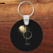 Acoustic Guitar Lite Sleutelhanger (Voorkant)