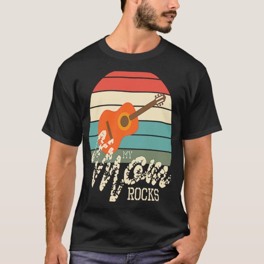 Acoustic Guitar Ma Rocks gitarist T-shirt (Voorkant)