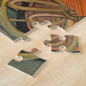 Acoustic Guitar Music-themed Art Painting Legpuzzel (Zijkant)