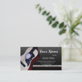 Acoustic Guitar Music Visitekaartjes (Staand voorkant)