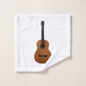 Acoustic Guitar Musical Bad Handdoek (Wasdoekje)