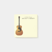 Acoustic Guitar Musician Music Teacher Post-it® Notes (Voorkant)