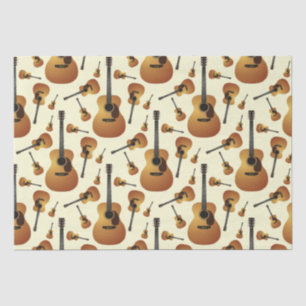 Acoustic Guitar Musician Music Teacher Tissuepapier