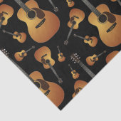 Acoustic Guitar Musician Music Teacher Tissuepapier (Detail)
