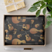 Acoustic Guitar Musician Music Teacher Tissuepapier (Geschenk)