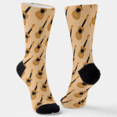 Acoustic Guitar Musician Sokken (Gebogen)