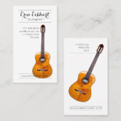 Acoustic Guitar Musician Visitekaartje (Voorkant / Achterkant)