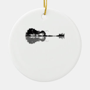 Acoustic Guitar Natuur Est Music Bass Guitarist Keramisch Ornament