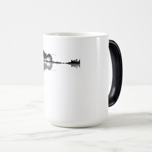 Acoustic Guitar Natuur Est Music Bass Guitarist Magische Mok (Voorkant rechts)