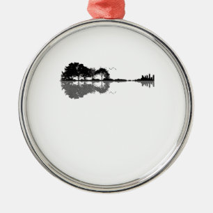 Acoustic Guitar Natuur Est Music Bass Guitarist Metalen Ornament