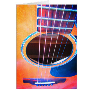 Acoustic Guitar Perspective Colors of Music