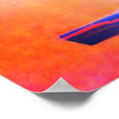 Acoustic Guitar Perspective Colors of Music Poster (Hoek)