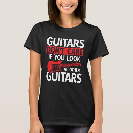 Acoustic Guitar Player For A Musician Guitarist  1 T-shirt (Voorkant)