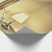 Acoustic guitar player gift cadeaupapier (Hoek)