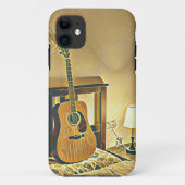 Acoustic guitar player gift Case-Mate iPhone case (Achterkant)